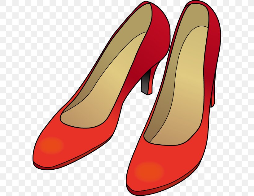 High-heeled Shoe Ballet Flat Slipper Clip Art, PNG, 609x633px, Shoe, Absatz, Ballet Flat, Clothing, Drawing Download Free