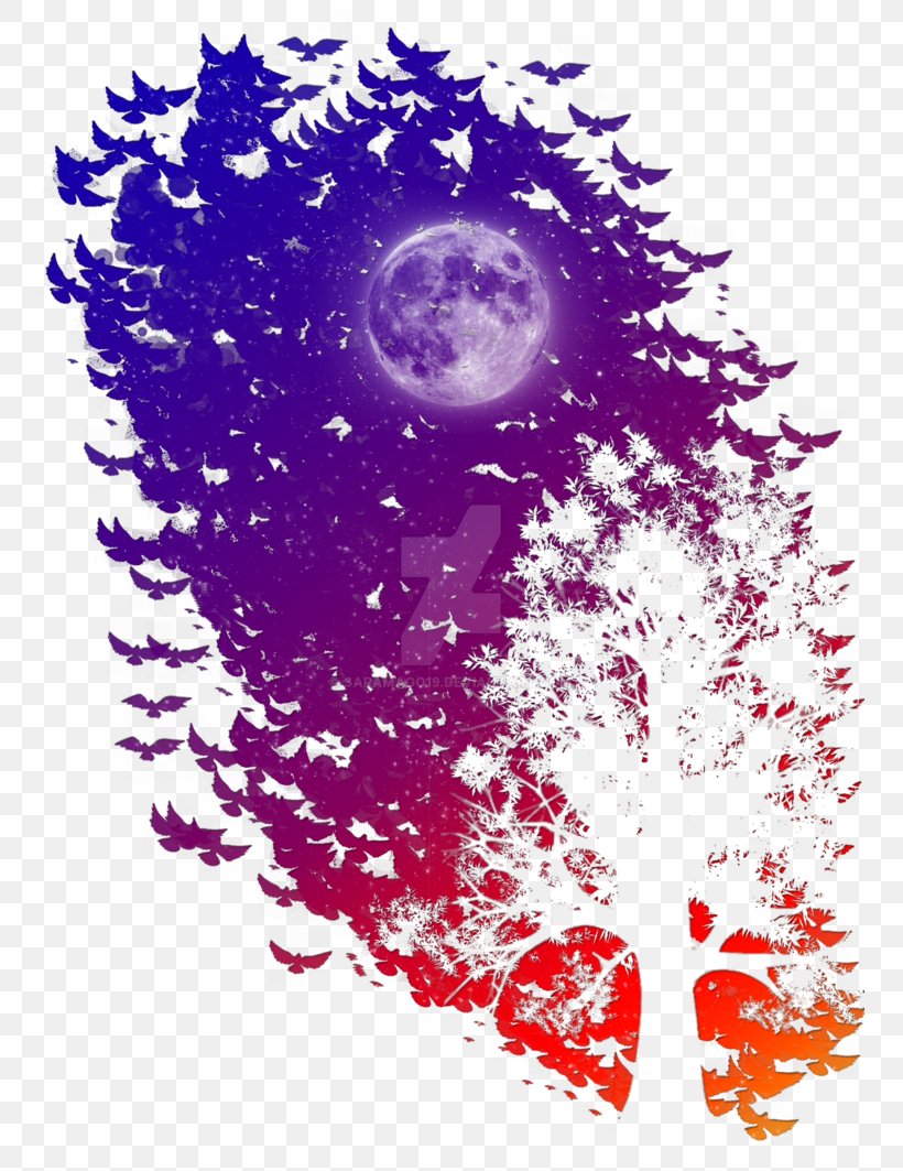 La Lega Delle Streghe Moon&Stars Graphic Design, PNG, 751x1063px, Flowering Plant, Art, Flower, Magenta, Organism Download Free