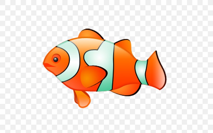 Clownfish Clip Art, PNG, 512x512px, Clownfish, Computer Program, Computer Software, Fish, Orange Download Free