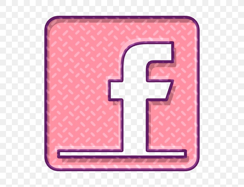 Facebook Icon Share Icon Social Icon, PNG, 628x628px, Facebook Icon, Material Property, Pink, Rectangle, Share Icon Download Free