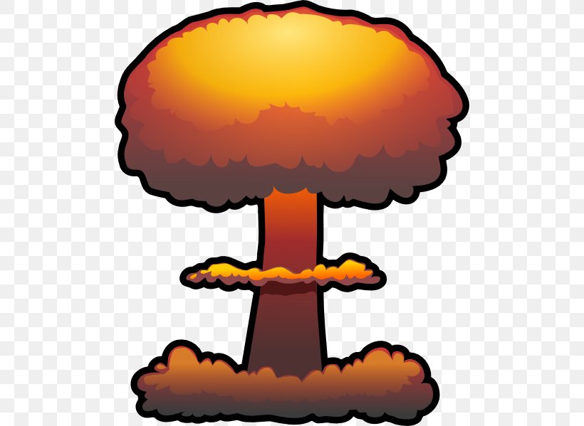 Nuclear Weapon Nuclear Explosion Bomb Clip Art, PNG, 498x599px, Nuclear