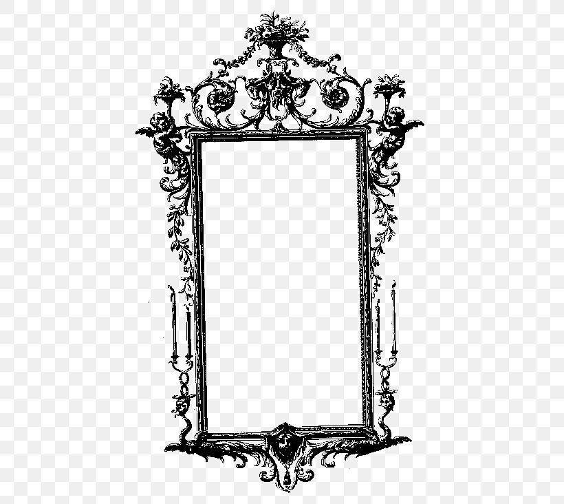 Picture Frames Photography Vintage, PNG, 447x732px, Picture Frames, Arch, Black And White, Brush, Decor Download Free