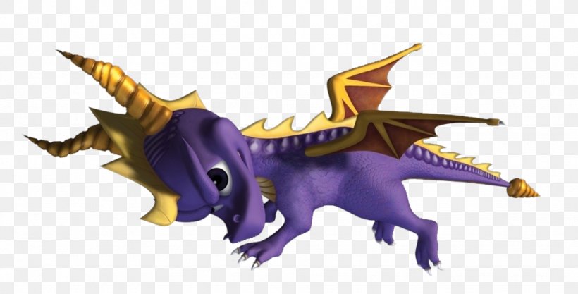 Spyro: Enter The Dragonfly Spyro 2: Ripto's Rage! Animation, PNG, 1024x521px, Spyro Enter The Dragonfly, Animal Figure, Animation, Art, Digital Art Download Free