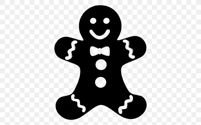 The Gingerbread Man Christmas Card, PNG, 512x512px, Gingerbread Man, Biscuits, Black And White, Candy Cane, Christmas Download Free