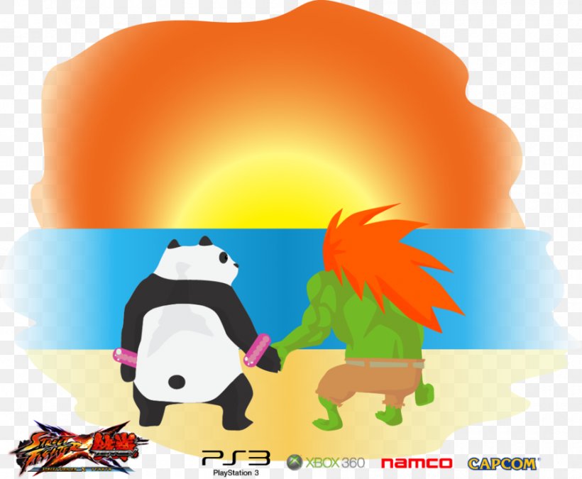 Street Fighter X Tekken Vertebrate Illustration Clip Art Desktop Wallpaper, PNG, 900x741px, Street Fighter X Tekken, Art, Cartoon, Character, Computer Download Free