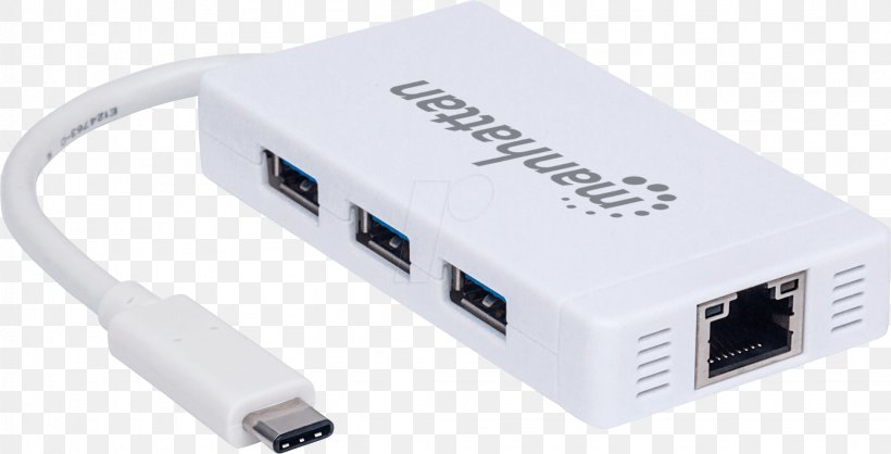 Adapter HDMI Ethernet Hub USB 3.0, PNG, 1949x994px, Adapter, Cable, Data Transfer Cable, Electronic Device, Electronics Accessory Download Free