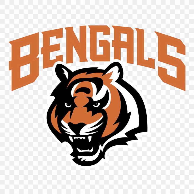 Cincinnati Bengals Logo American Football Clip Art, PNG, 2400x2400px, Cincinnati Bengals, American Football, Bengal Tiger, Big Cats, Carnivore Download Free