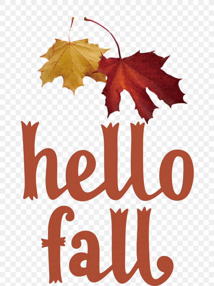 Hello Fall Fall Autumn, PNG, 2250x3000px, Hello Fall, Autumn, Biology, Fall, Leaf Download Free