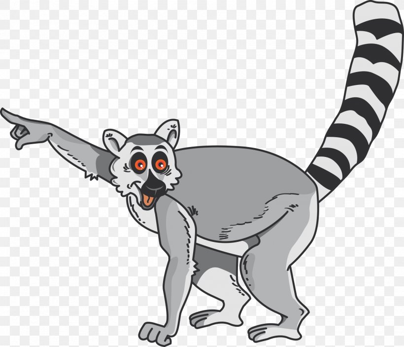 Madagascar Lemuridae Ring-tailed Lemur Clip Art, PNG, 1920x1647px, Madagascar, Animal Figure, Artwork, Bat, Black And White Download Free