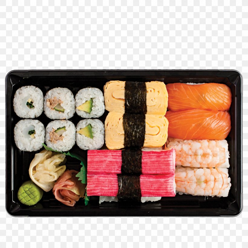 California Roll Sashimi Gimbap Sushi Bento, PNG, 1000x1000px, California Roll, Asian Food, Bento, Chopsticks, Comfort Download Free