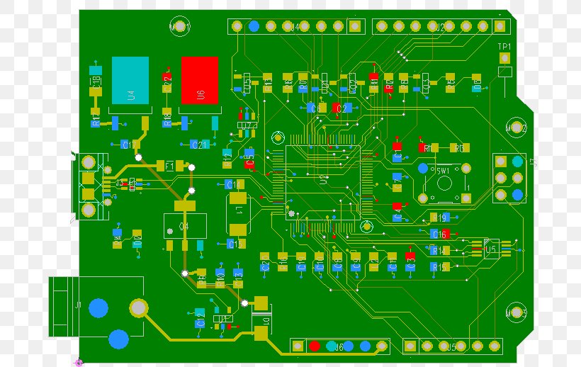 Electrical Network Printed Circuit Board Electronics Microcontroller Electronic Circuit, PNG, 722x518px, Electrical Network, Arduino, Area, Circuit Component, Circuit Diagram Download Free
