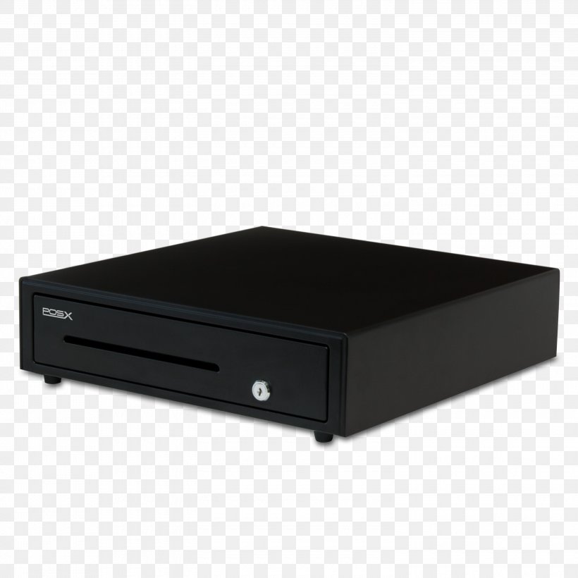 POS-X ION-C Cash Drawer Optical Drives Product Design POS-x ION-C16 Cash Drawer Black 16.1w X 16.3d X 3.9h Body ION-C16A-1B Electronics, PNG, 3000x3000px, Optical Drives, Data Storage Device, Drawer, Electronics, Furniture Download Free