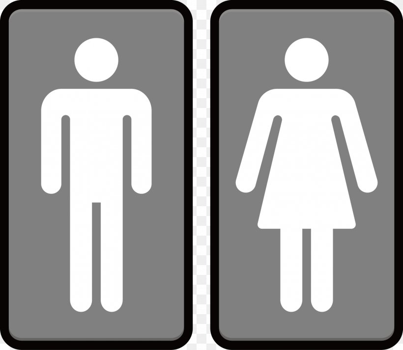 Public Toilet Bathroom Royalty-free, PNG, 1890x1644px, Toilet, Bathroom, Brand, Drawing, Female Download Free
