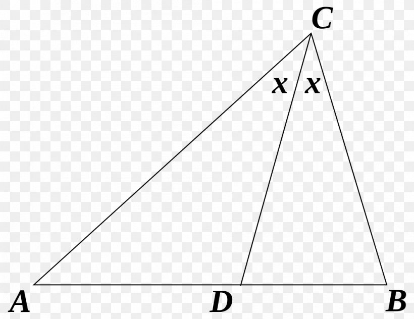 Triangle Angle Bisector Theorem Açıortay Internal Angle, PNG, 995x768px, Triangle, Angle Bisector Theorem, Area, Bisection, Black And White Download Free