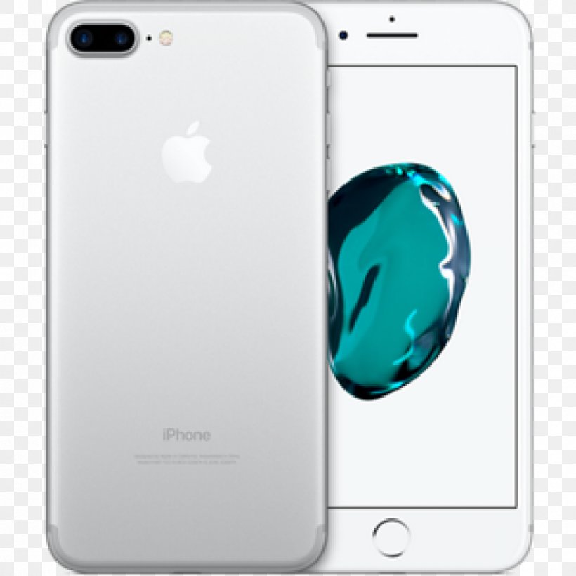 Apple IPhone 7 Plus AT&T Silver IOS, PNG, 1000x1000px, 12 Mp, Apple Iphone 7 Plus, Apple, Att, Communication Device Download Free