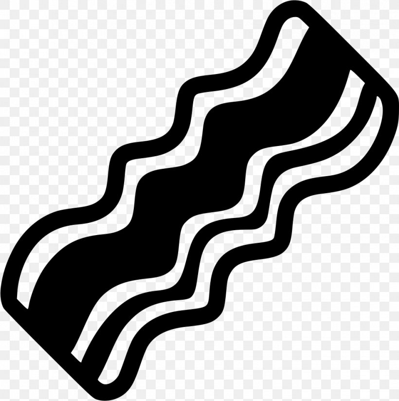 Bacon Clip Art Breakfast Montreal-style Smoked Meat Fried Egg, PNG, 981x986px, Bacon, Area, Bacon And Eggs, Black, Black And White Download Free