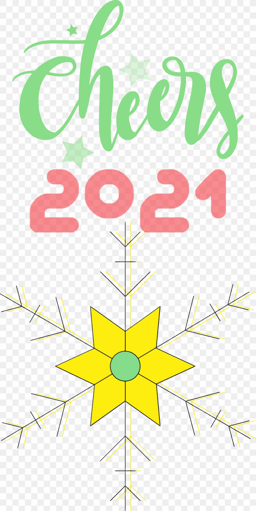 Floral Design, PNG, 1502x2999px, Cheers 2021 New Year, Floral Design, Geometry, Leaf, Line Download Free