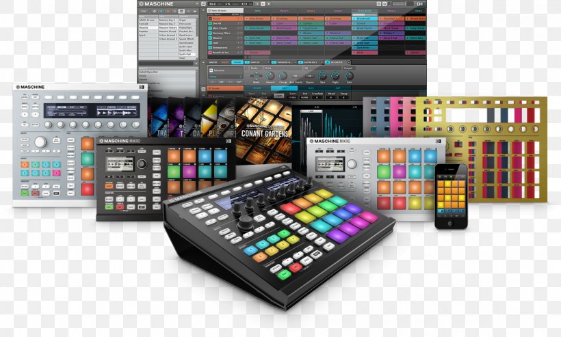 Maschine Native Instruments Musical Instruments Disc Jockey, PNG, 1150x692px, Watercolor, Cartoon, Flower, Frame, Heart Download Free