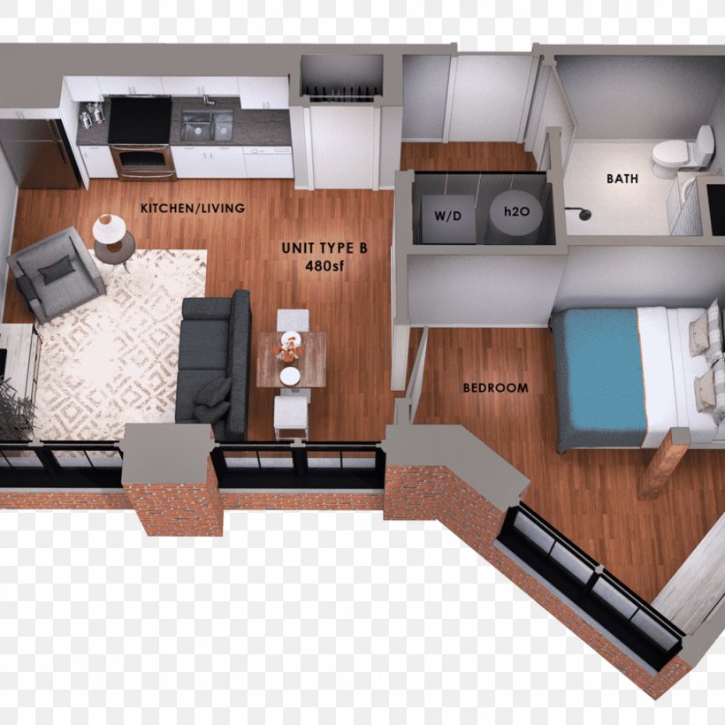 95 Lofts Square Foot Bedroom, PNG, 1024x1024px, 95 Lofts, Apartment, Bedroom, Floor, Floor Plan Download Free