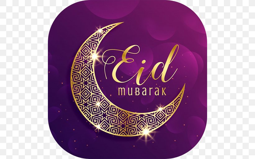 Eid Mubarak Eid Al-Fitr Eid Al-Adha Purple Font, PNG, 512x512px, Eid Mubarak, Eid Aladha, Eid Alfitr, Magenta, Purple Download Free