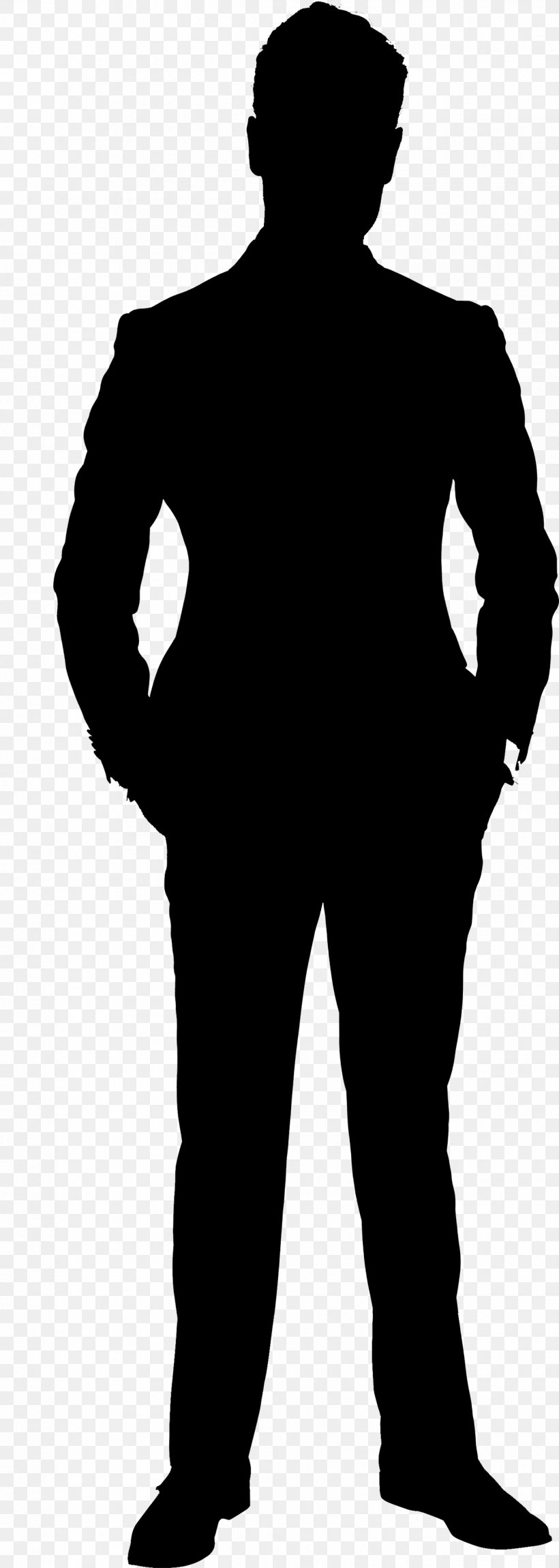Man Silhouette Suit Image, PNG, 1250x3505px, Man, Black, Blackandwhite ...