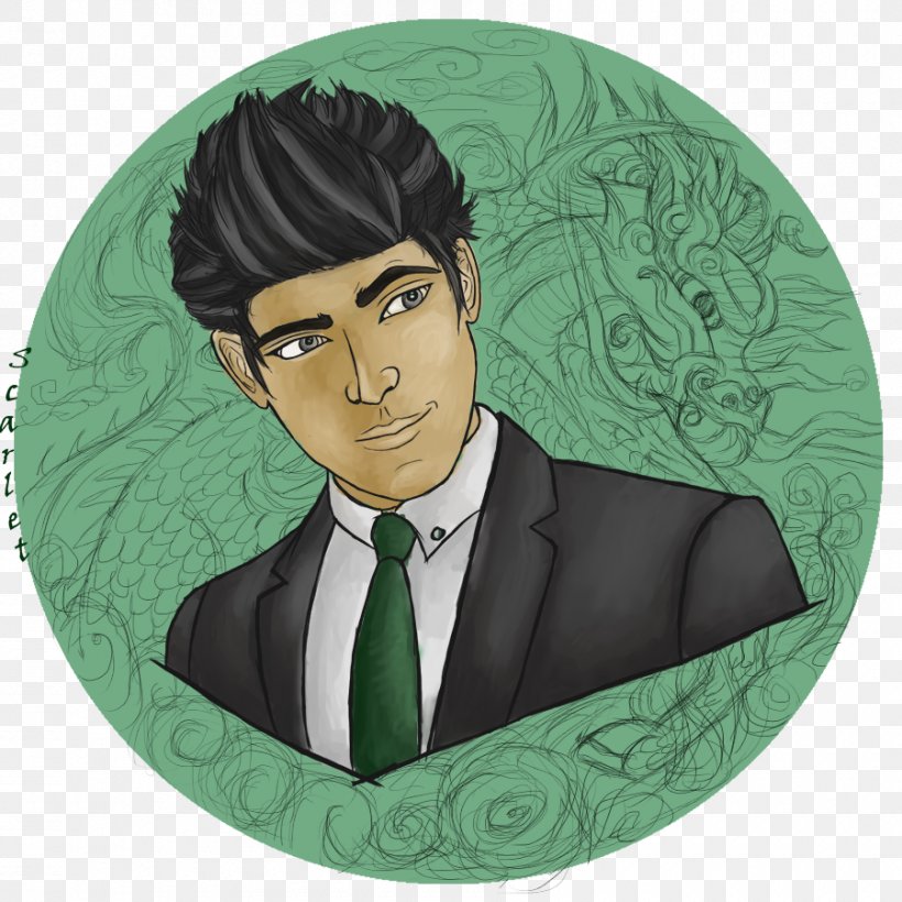 Cartoon Portrait, PNG, 900x900px, Cartoon, Gentleman, Green, Portrait, Smile Download Free