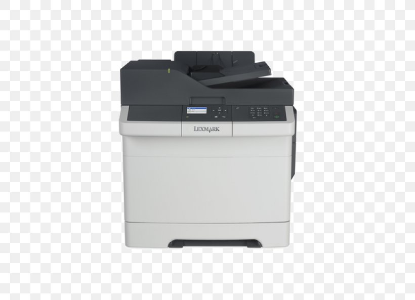 Lexmark CX310 Multi-function Printer Standard Paper Size Laser Printing, PNG, 500x593px, Multifunction Printer, Color Printing, Electronic Device, Image Scanner, Inkjet Printing Download Free