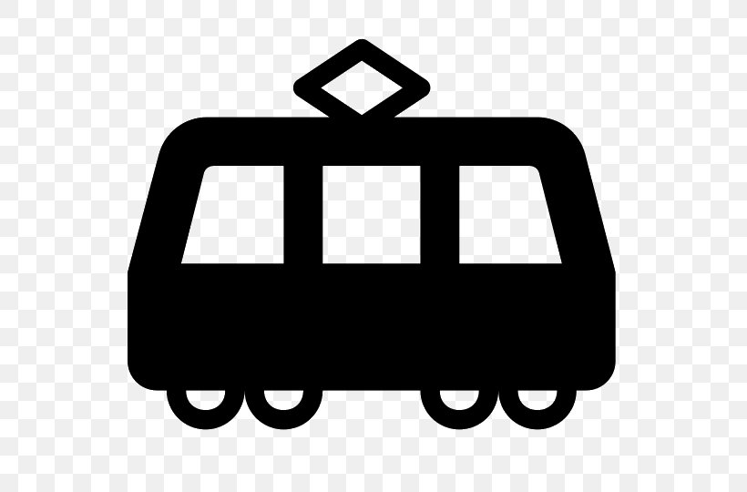 Tram Rapid Transit Clip Art, PNG, 540x540px, Tram, Area, Black, Black And White, Brand Download Free