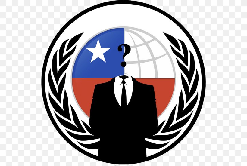 Anonymous Chile Hacker Anonops Anonymity, PNG, 546x552px, Anonymous, Anonops, Anonymity, Brand, Chile Download Free