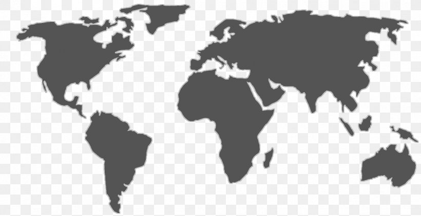 World Map Vector Map, PNG, 1109x572px, World, Atlas, Black, Black And White, Continent Download Free