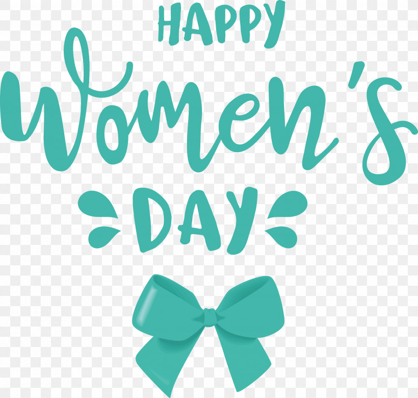 Happy Women’s Day Womens Day, PNG, 3000x2856px, Womens Day, Geometry, Green, Line, Logo Download Free