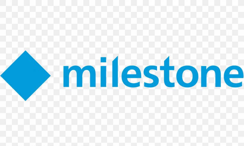 Milestone Systems Business Logo Partnership Intercom, PNG, 1000x600px, Milestone Systems, Access Control, Area, Blue, Brand Download Free