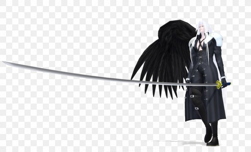 Sephiroth Final Fantasy VII Remake Kingdom Hearts II Mobius Final Fantasy, PNG, 1145x697px, Watercolor, Cartoon, Flower, Frame, Heart Download Free