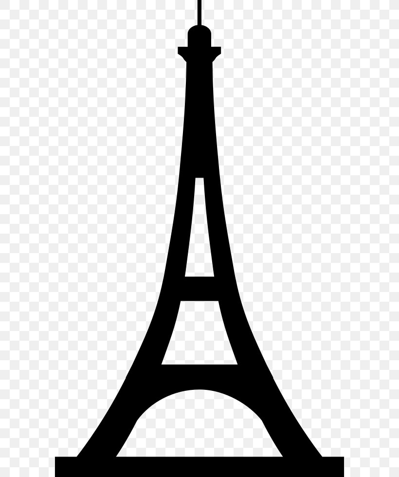 Eiffel Tower Noirmoutier, PNG, 596x980px, Eiffel Tower, Architecture, Black And White, France, Monochrome Download Free