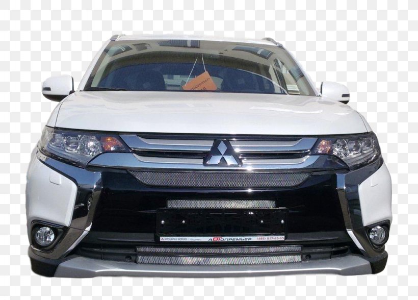 Mitsubishi Outlander Car Windshield Bumper Motor Vehicle, PNG, 1024x735px, Mitsubishi Outlander, Auto Part, Automotive Design, Automotive Exterior, Automotive Lighting Download Free