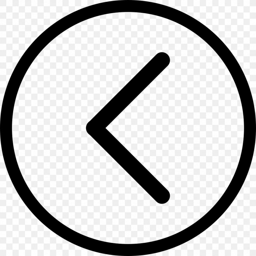 Arrow Button, PNG, 980x980px, Button, Area, Black And White, Computer Font, Number Download Free