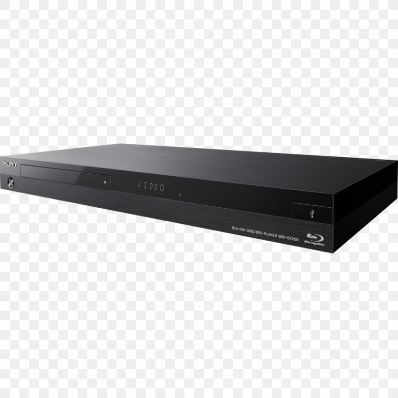 Blu-ray Disc Ultra HD Blu-ray Video Sony BDP-S1 Home Theater Systems, PNG, 1000x1000px, 4k Resolution, Bluray Disc, Audio Receiver, Dvd Player, Electronics Download Free