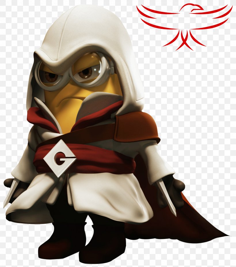Ezio Auditore Minions Desktop Wallpaper Assassin's Creed: Origins Assassin's Creed Syndicate, PNG, 1418x1600px, Ezio Auditore, Assassins, Despicable Me, Fictional Character, Figurine Download Free