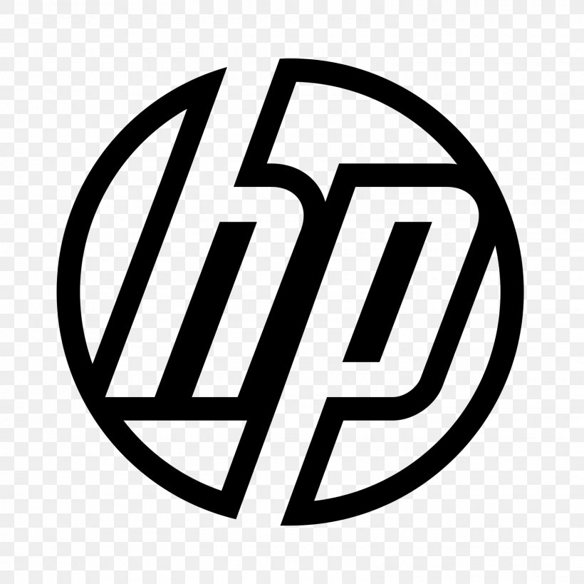 Hewlett-Packard Dell, PNG, 1600x1600px, Hewlettpackard, Area, Black And White, Brand, Dell Download Free