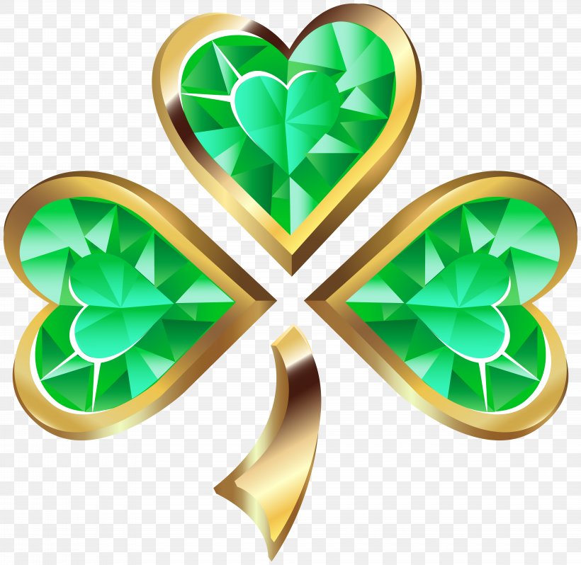Shamrock Saint Patrick's Day Ireland Clip Art, PNG, 8000x7792px, Shamrock, Body Jewelry, Ireland, Irish People, Leaf Download Free