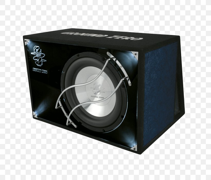Subwoofer Bass Reflex Ground Zero GZHB 20XBT Loudspeaker Enclosure, PNG, 700x700px, Subwoofer, Audio, Audio Equipment, Audio Power, Bass Reflex Download Free