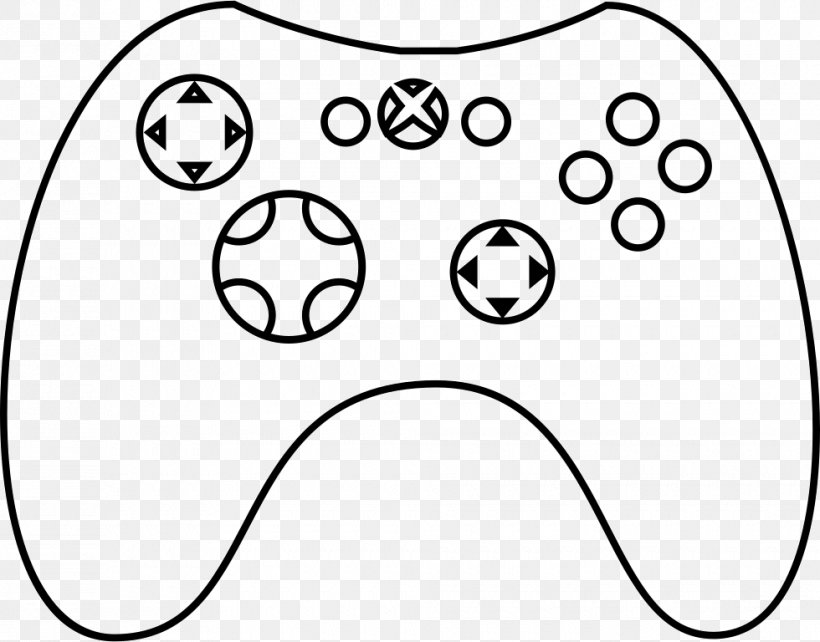 Game Controllers Xbox One Controller Xbox 360 Controller Clip Art, PNG, 980x768px, Watercolor, Cartoon, Flower, Frame, Heart Download Free