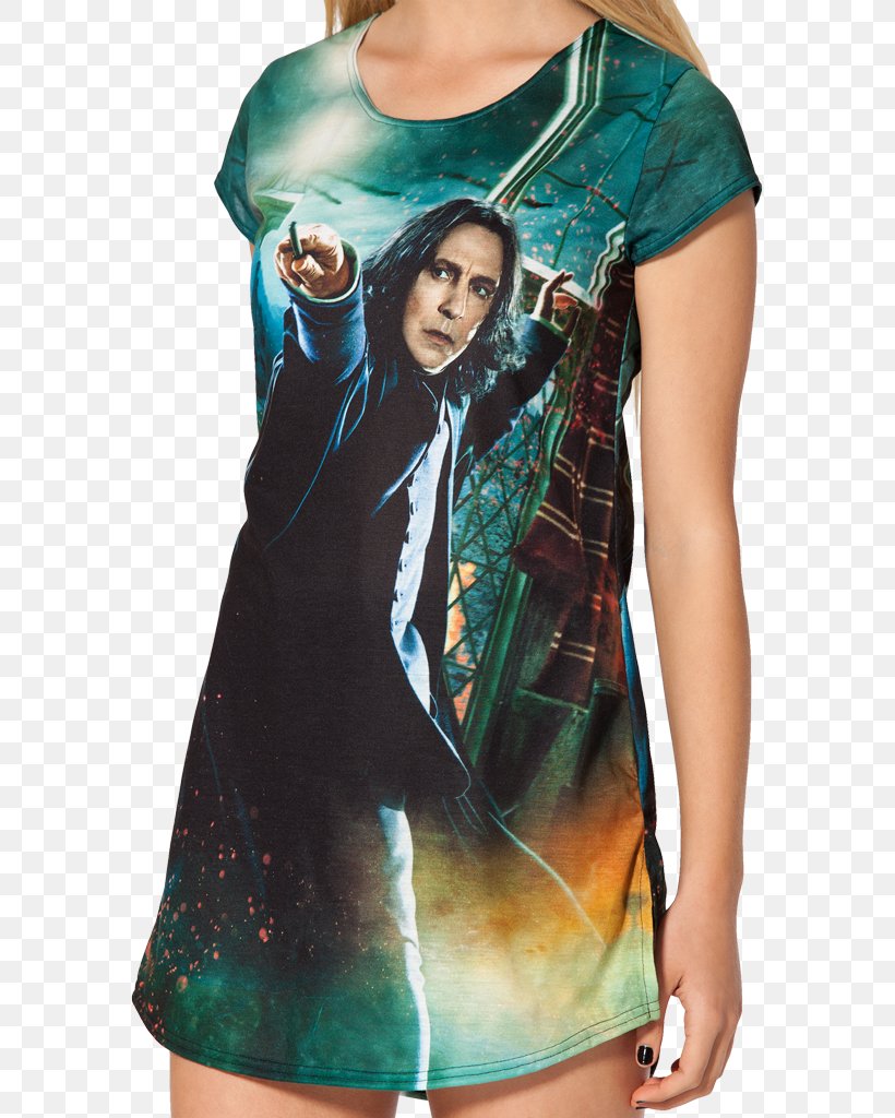 Harry Potter And The Deathly Hallows Professor Severus Snape Draco Malfoy T-shirt, PNG, 683x1024px, Harry Potter, Clothing, Day Dress, Draco Malfoy, Dress Download Free