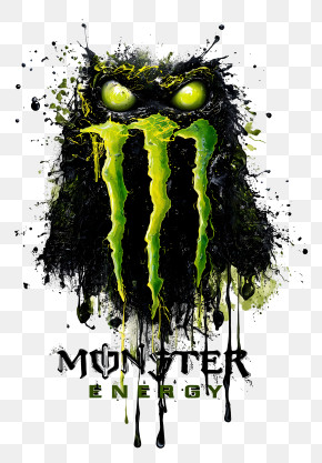 Monster Energy Logo - Monster Energy Logo With Splatter Effect PNG