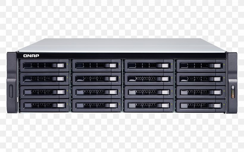 Network Storage Systems QNAP TS-1673U-RP NAS Server, PNG, 4500x2813px, 10 Gigabit Ethernet, 19inch Rack, Network Storage Systems, Computer Component, Computer Servers Download Free