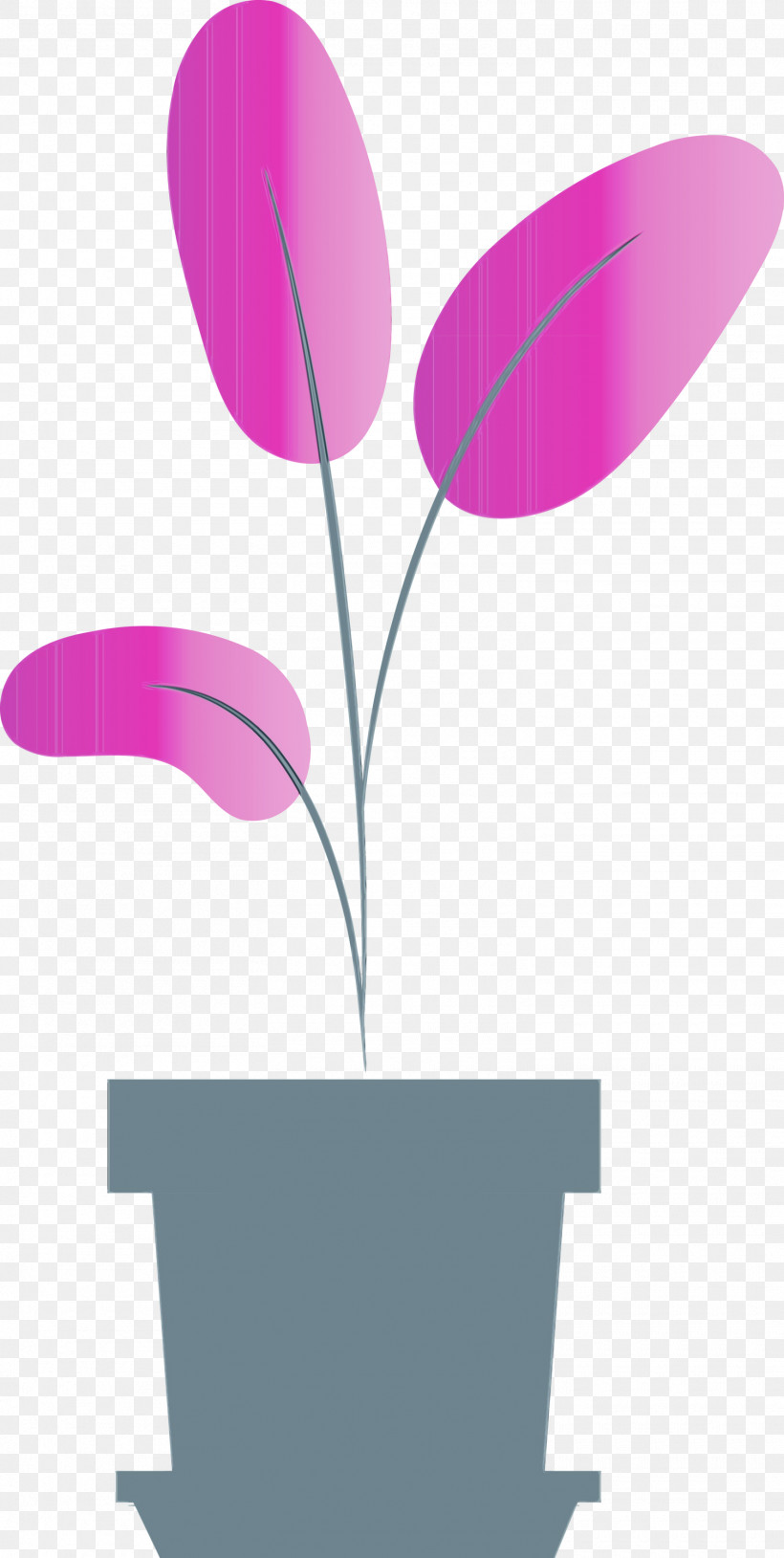 Petal Leaf Pink M Line Meter, PNG, 1510x3000px, Watercolor, Biology, Flower, Leaf, Line Download Free