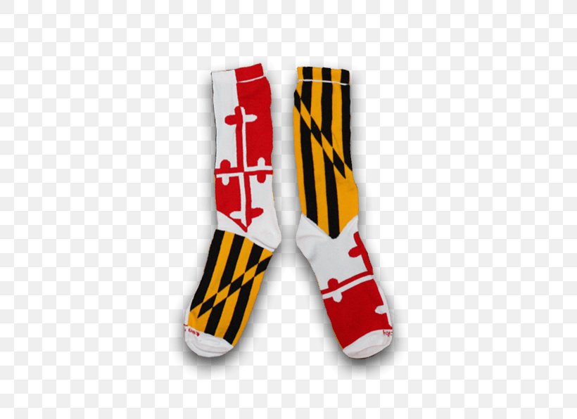 Sock Flag Of Maryland Maryland Terrapins Football University Of Maryland, College Park, PNG, 600x596px, Sock, Baltimore In A Box, Clothing, Fashion Accessory, Flag Download Free