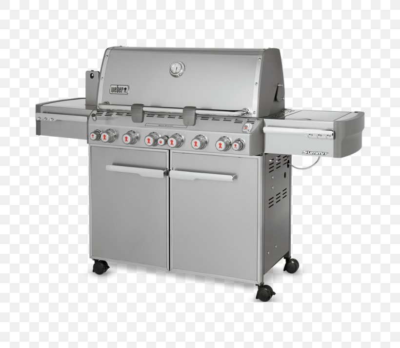 Barbecue Weber Summit S-670 Weber-Stephen Products Natural Gas Weber Summit S-470, PNG, 750x713px, Barbecue, Gas, Gas Burner, Gasgrill, Kitchen Appliance Download Free