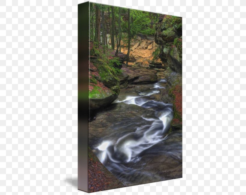 Hocking Hills State Park Waterfall Drawing Nature, PNG, 407x650px, Hocking Hills State Park, Body Of Water, Creek, Drawing, Fluvial Landforms Of Streams Download Free