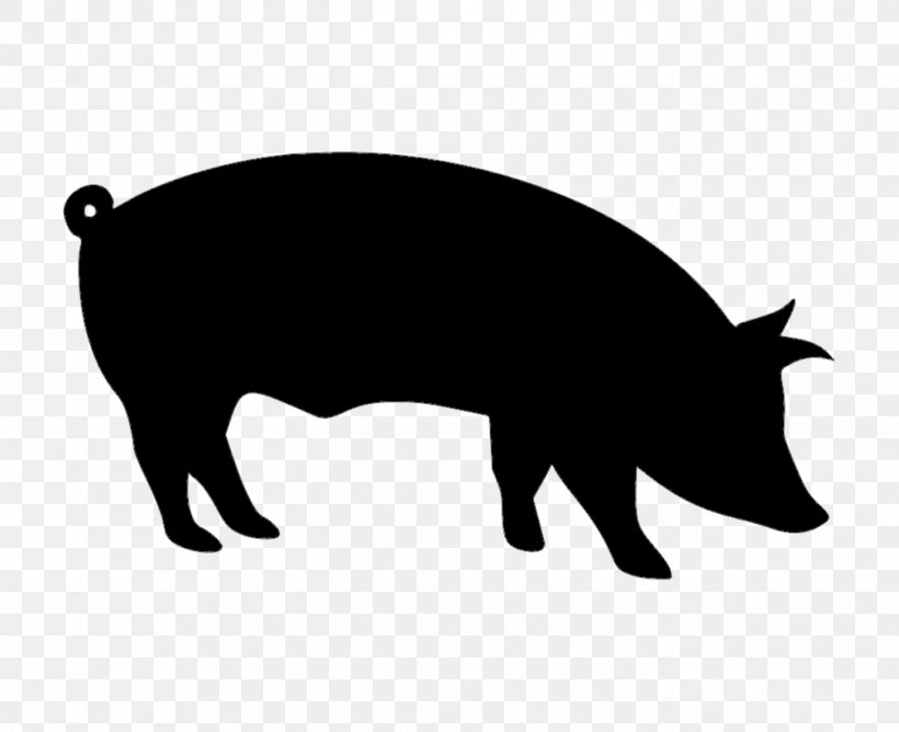Pig Cartoon, PNG, 1372x1118px, Silhouette, Boar, Cdr, Drawing, Livestock Download Free